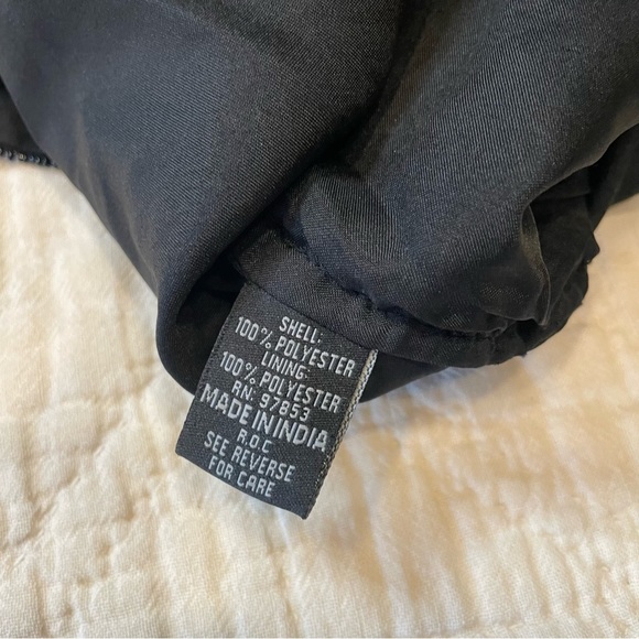 Vintage 90s y2k J Kara Sleeveless Black beaded Formal Top L - Picture 10 of 10